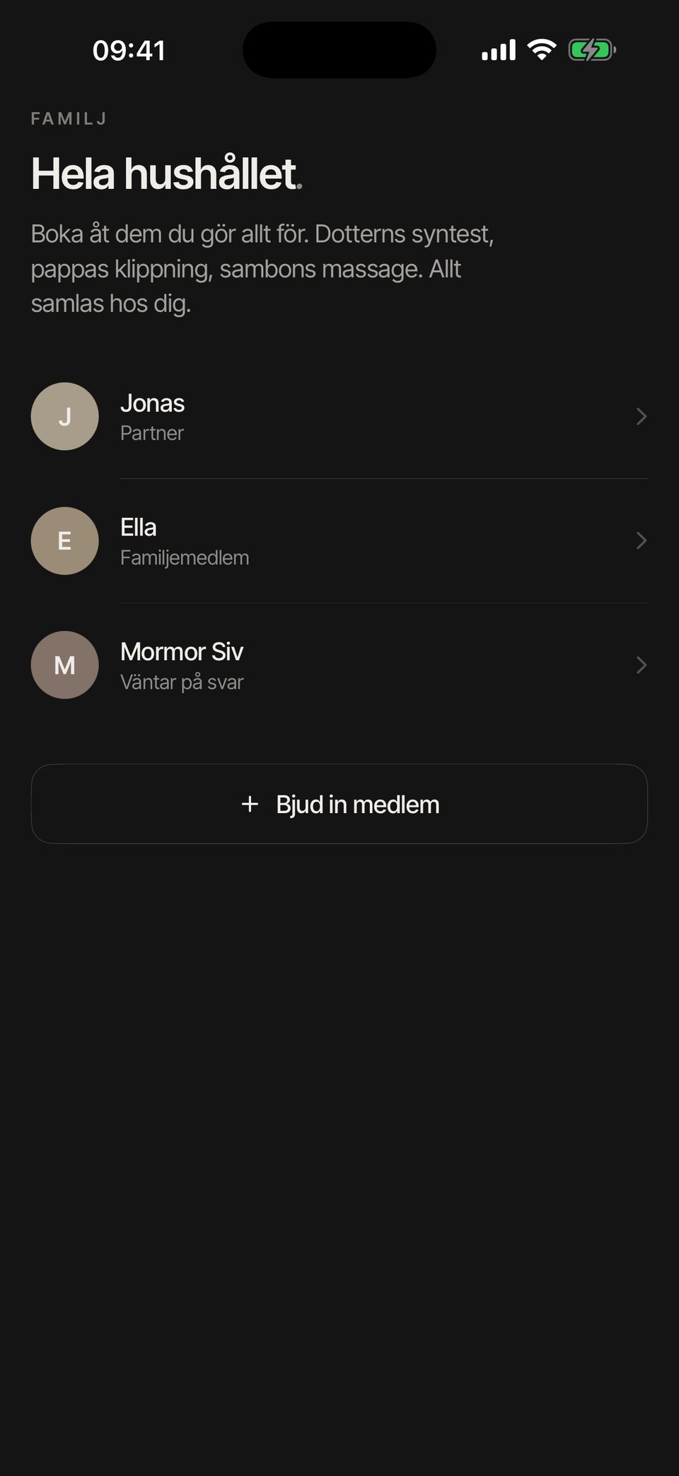 Boka åt familjen i Bix